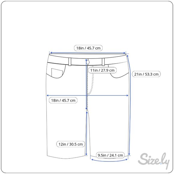 Ponny Tail Black Polyester Dress Shorts Seams Stretch Cuffed No Size Tag - Picture 4 of 4